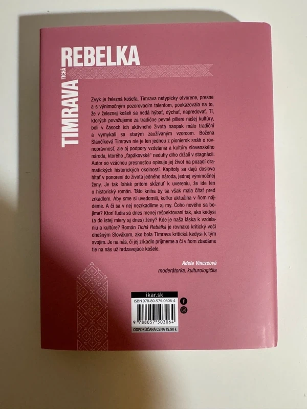 Tichá rebelka - Timrava - 2