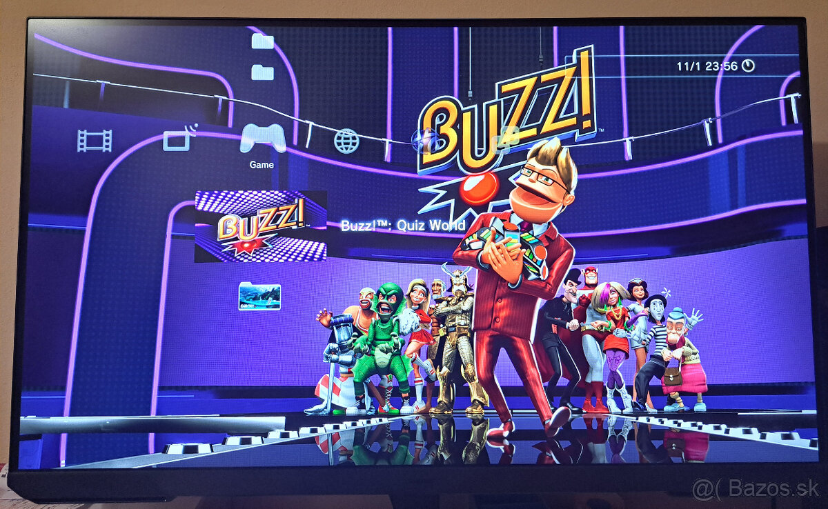 Buzz kvíz CZ + ovládače + PS3 - 2