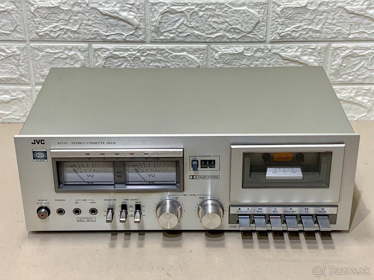 JVC KD-10E …. Kazetový deck - 2