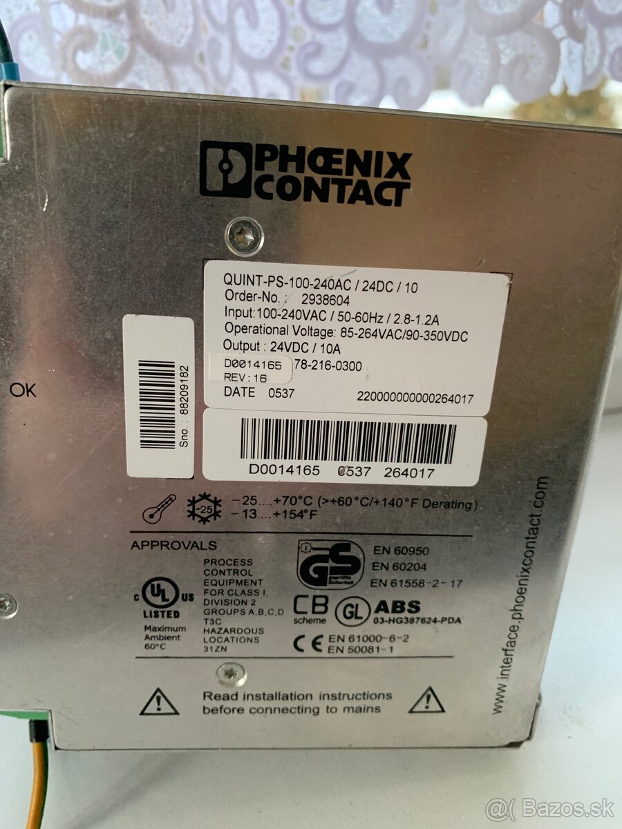 Predám menič napätia značky PHOENIX CONTACT - 2