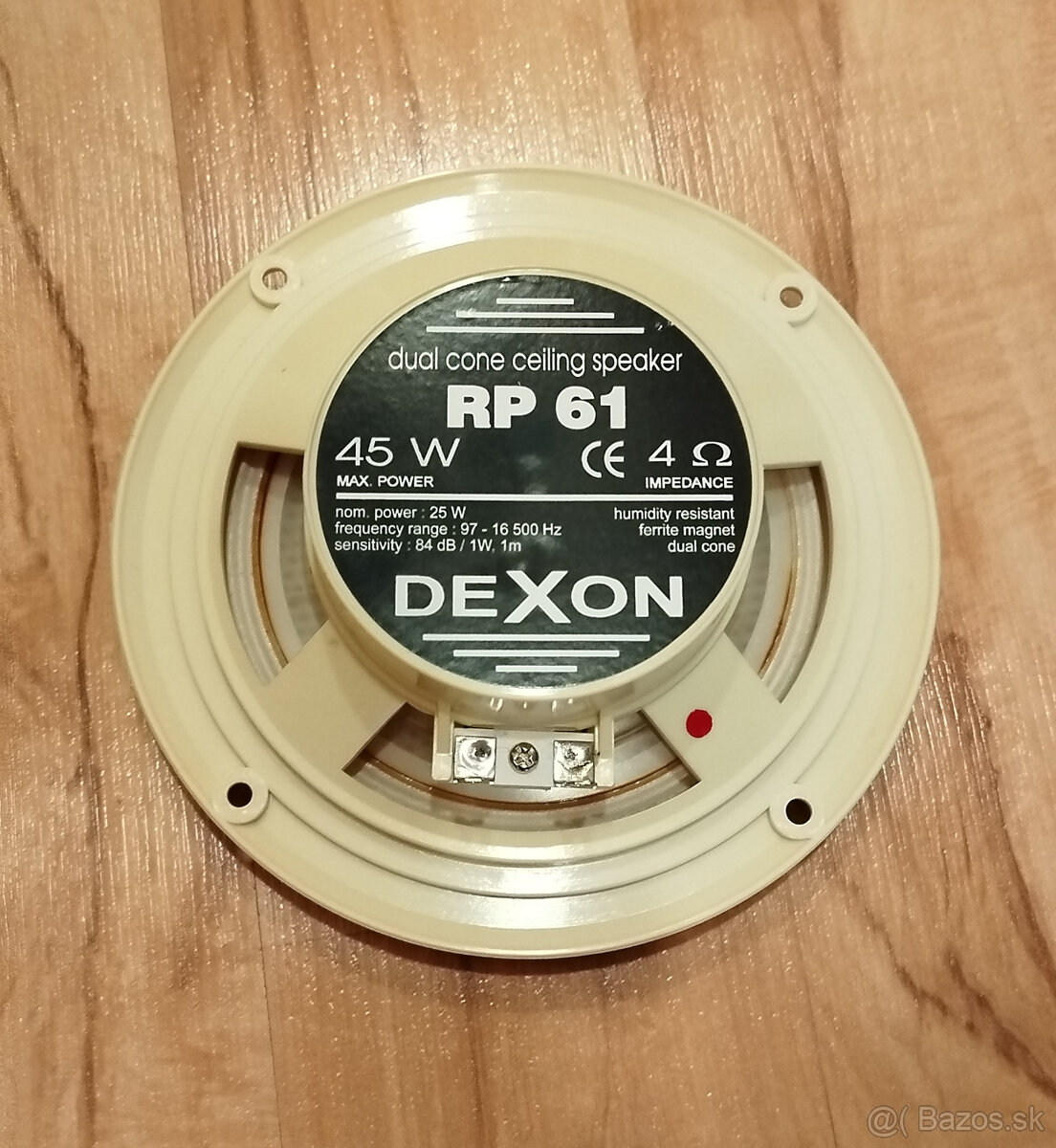 Predám vodeodolný reproduktor RP61 DEXON - 2