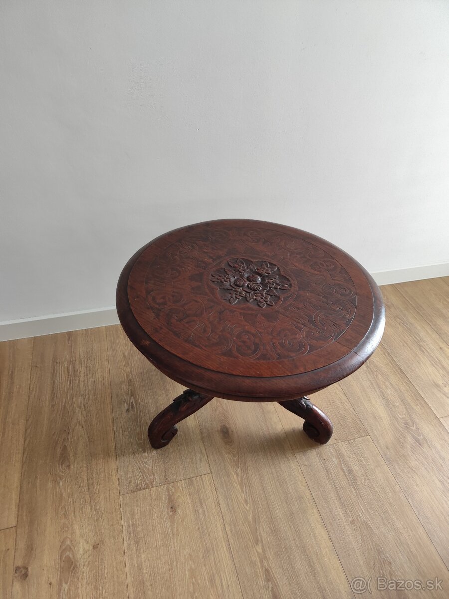 Starožitný stôl z masívu - 2