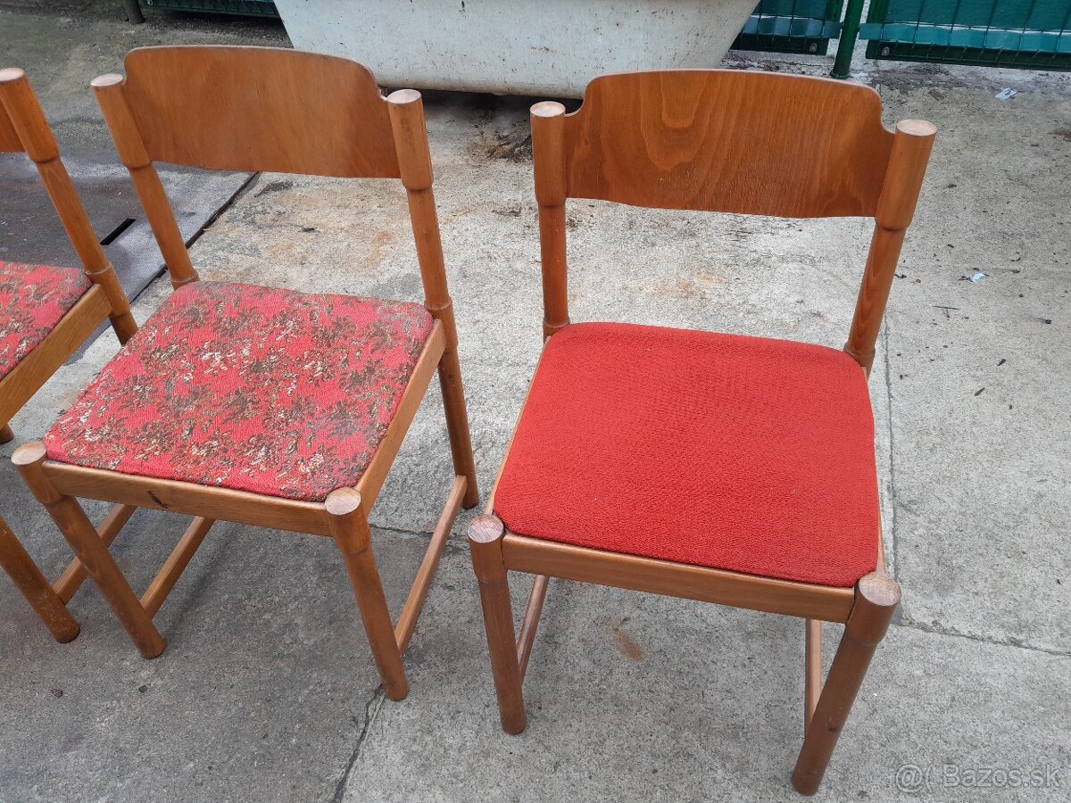 Predám drevené stoličky - 2