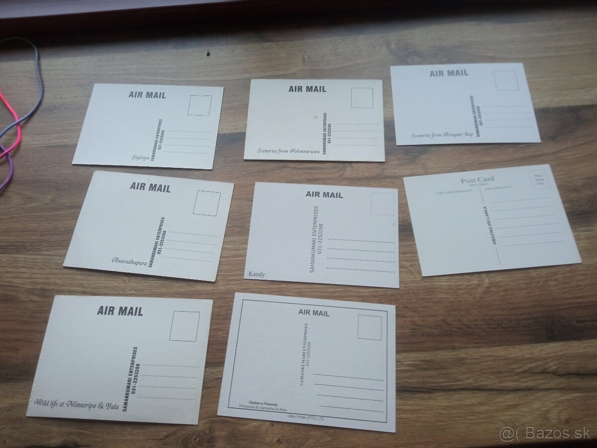 Pohľadnice Srí Lanka - 2