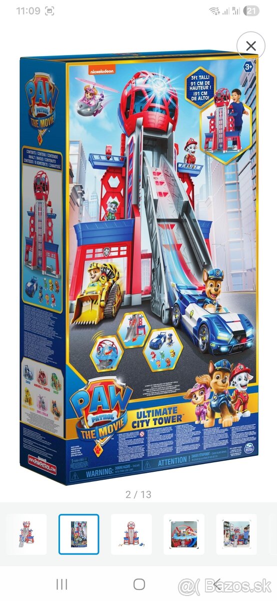 Paw Patrol veža - 2
