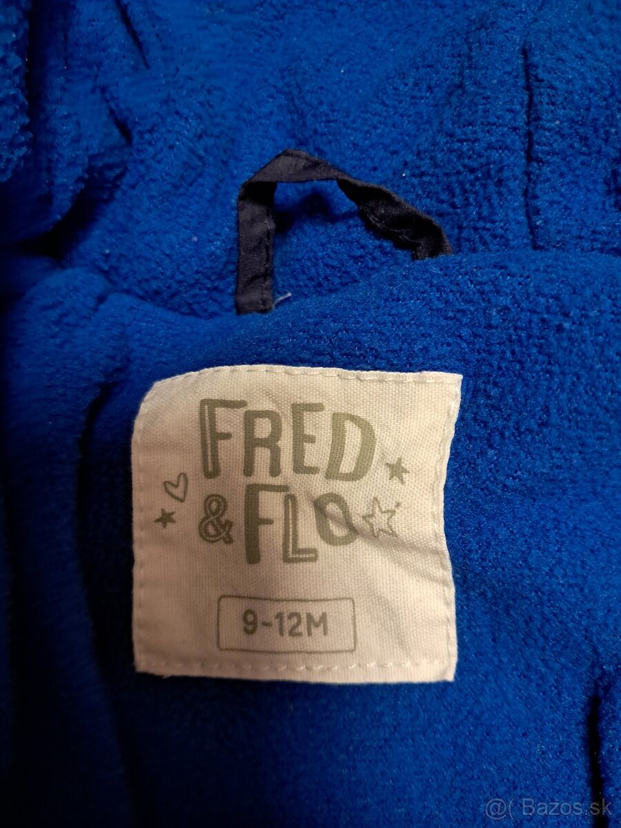 Zimný overal - modrý 80 - 2