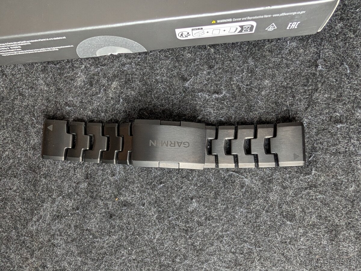 Garmin remienok DLC titanium grey 22mm - 2