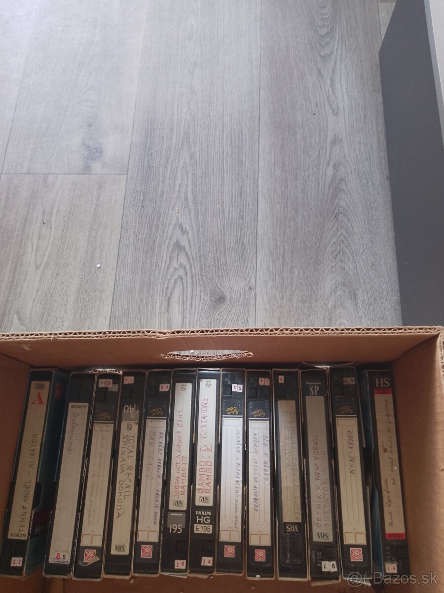 VHS kazety - 2