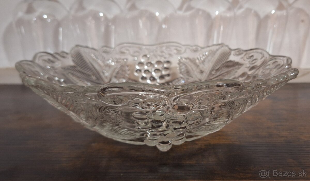 Sklenená misa na ovocie 27cm - 2