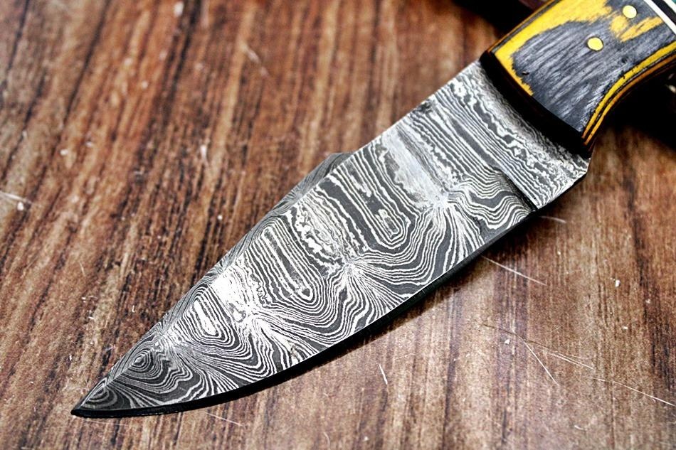 74/ Damaškový lovecký nôž - 2