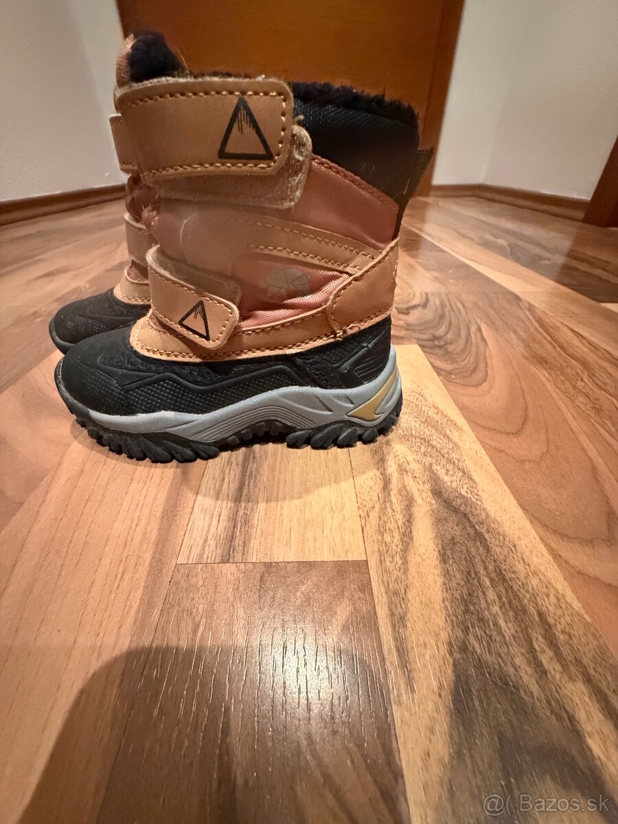 Zimne topanky - snehule veľkosť 23 - 2