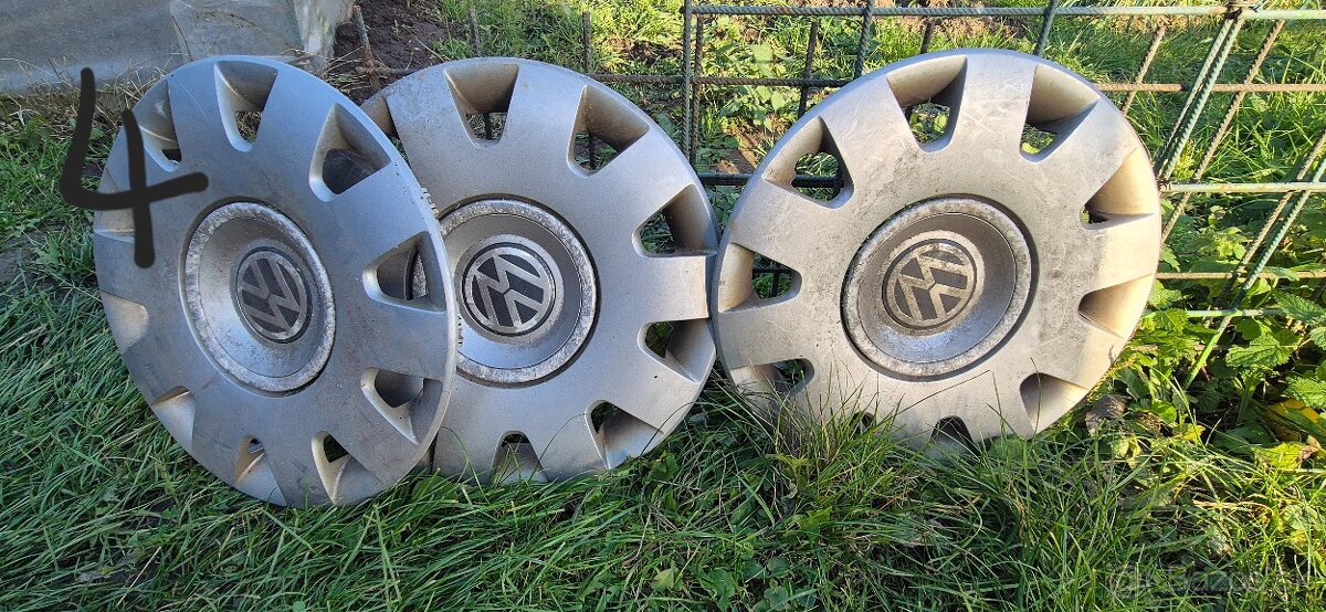 Predam originálne puklice R 15 r , vw , skoda - 2