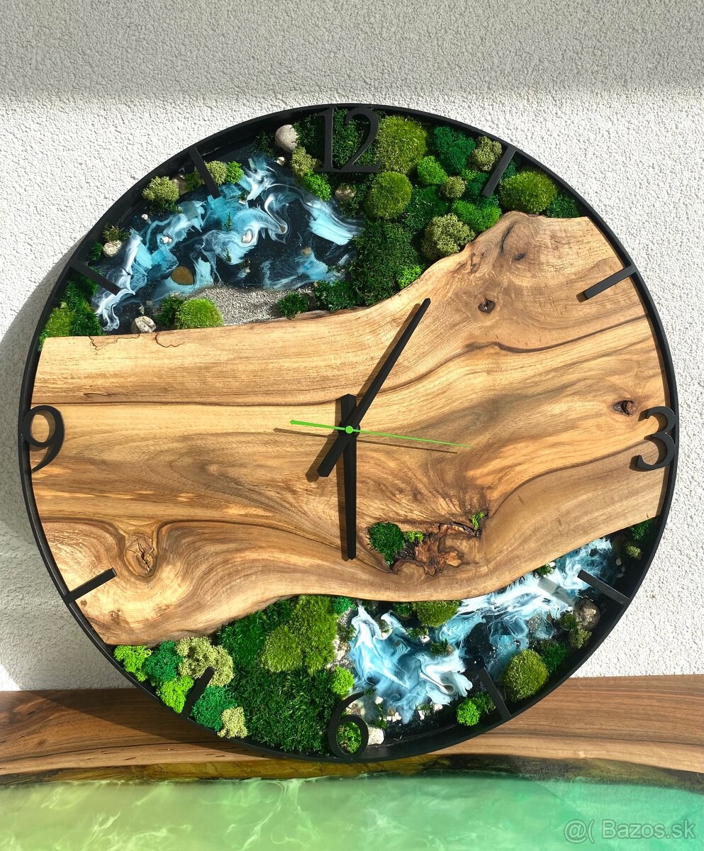 Machove hodiny , Machovo - epoxidove hodiny - 2