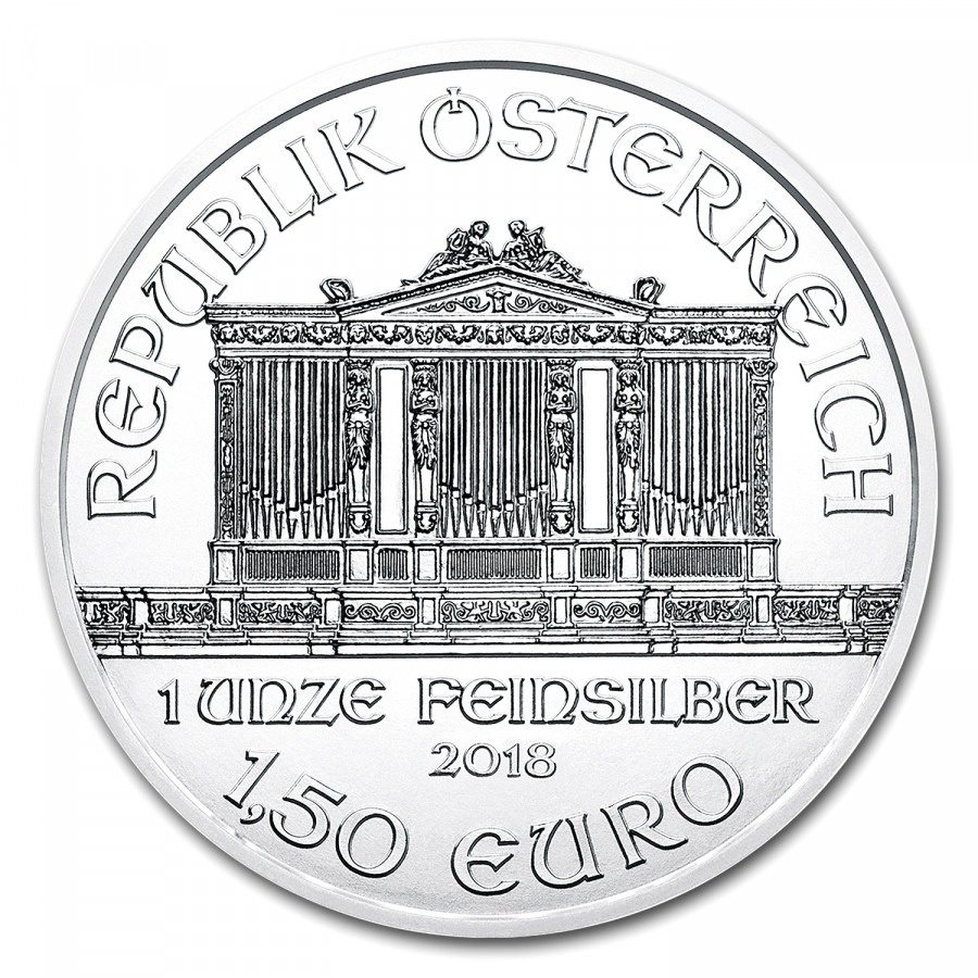 Wiener Philharmoniker 2018 - 1 oz striebro – tuba - 2