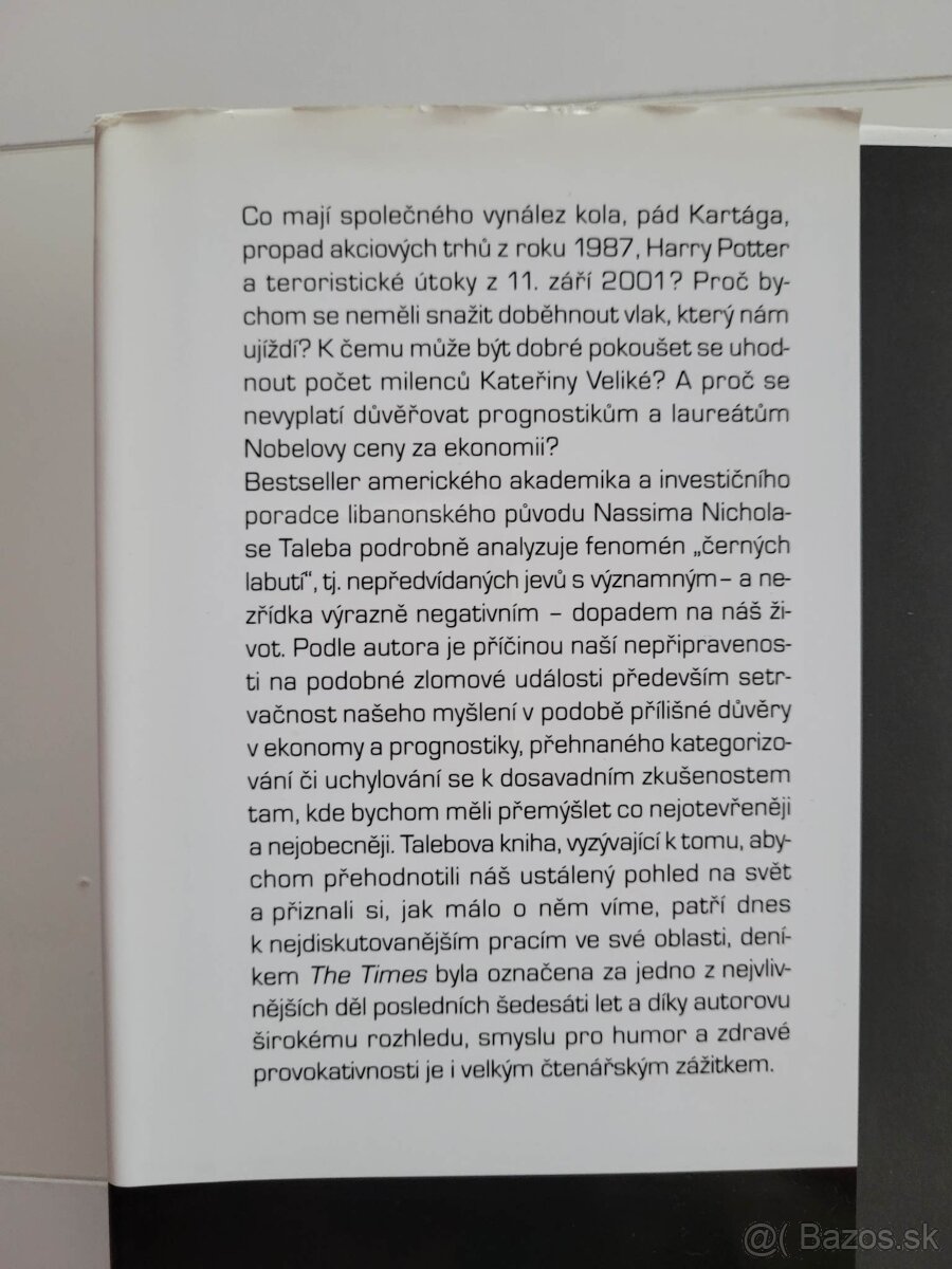 Černá labuť - Nassim Nicholas Taleb - 2