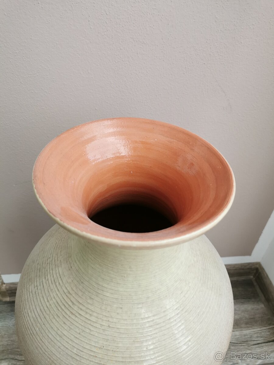 Keramická váza, retro kúsok - 2