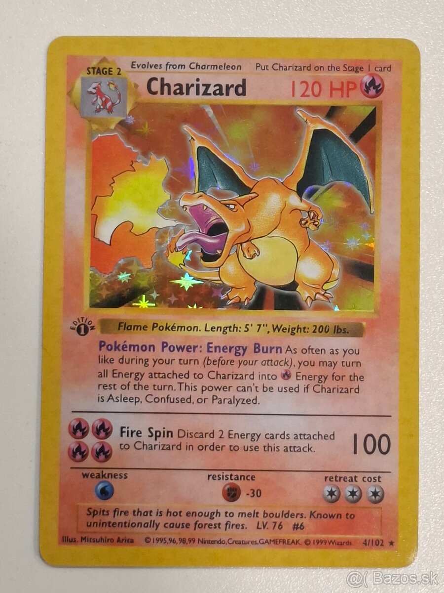 Pokemon karty CHARIZARD Evolution - 2