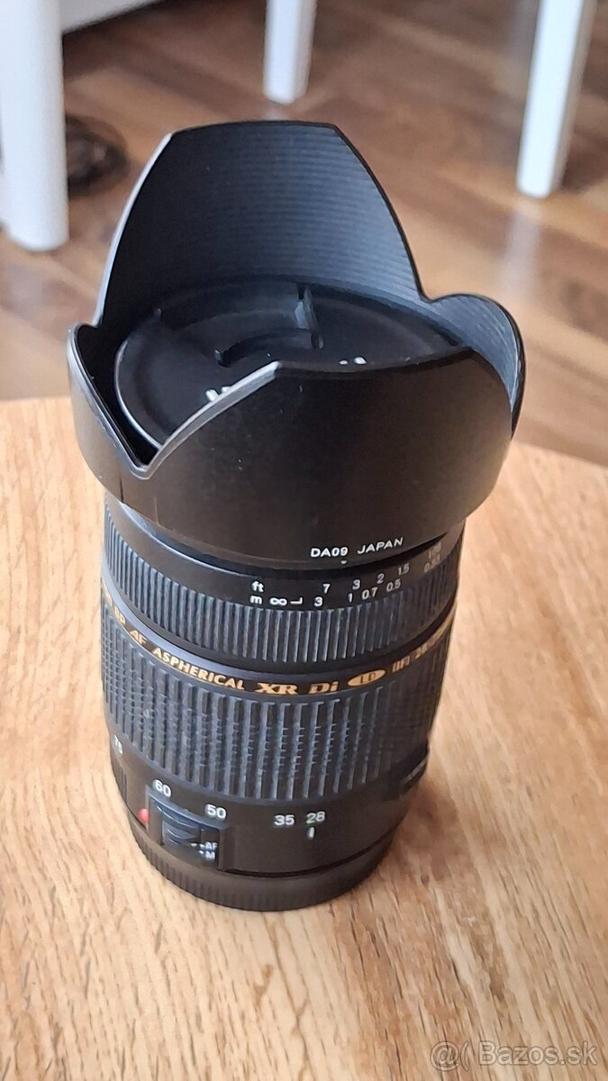 Objektív Tamron 28-75 na canon - 2