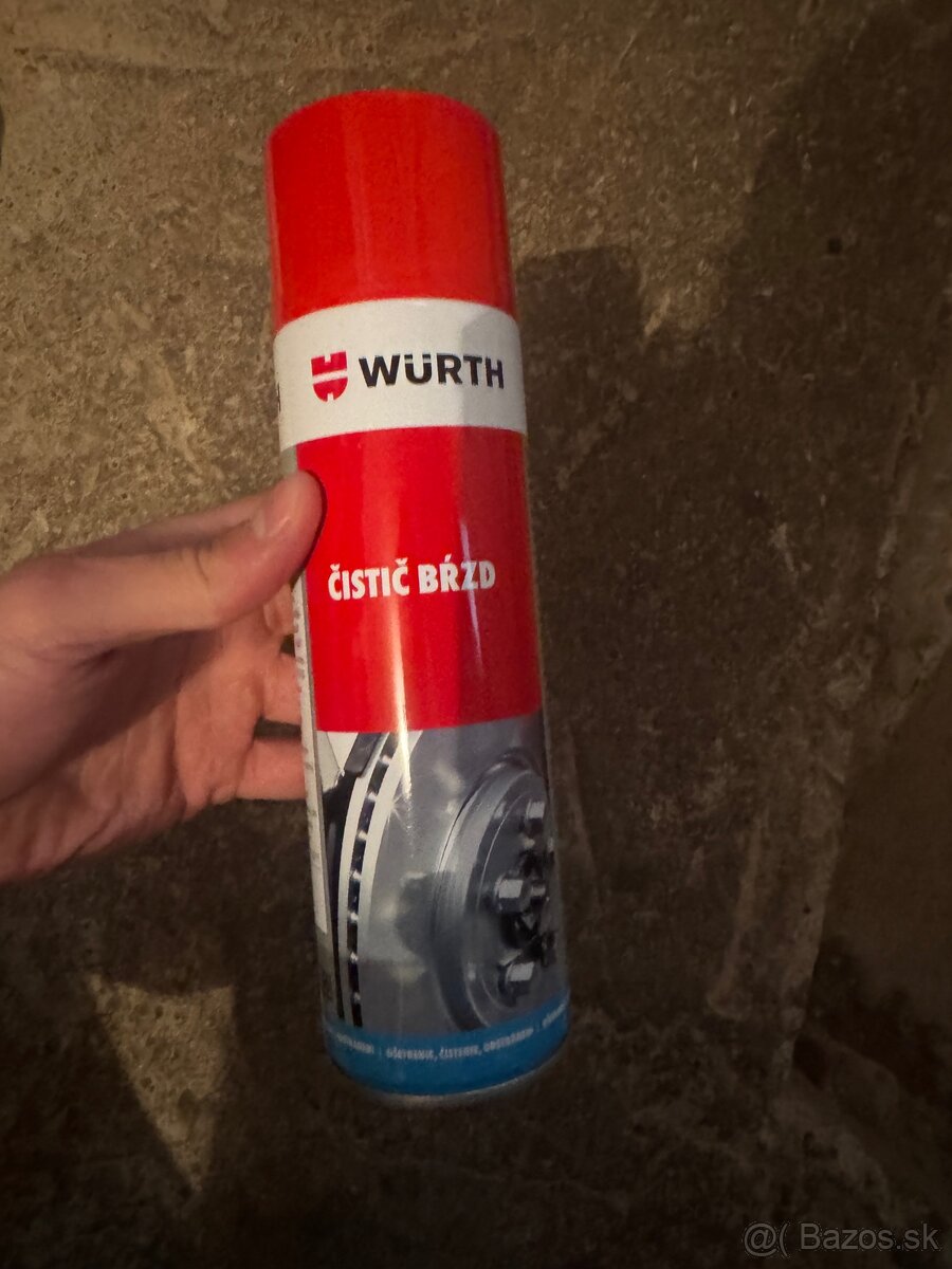 Čistič bŕzd wurth 500ml - 2