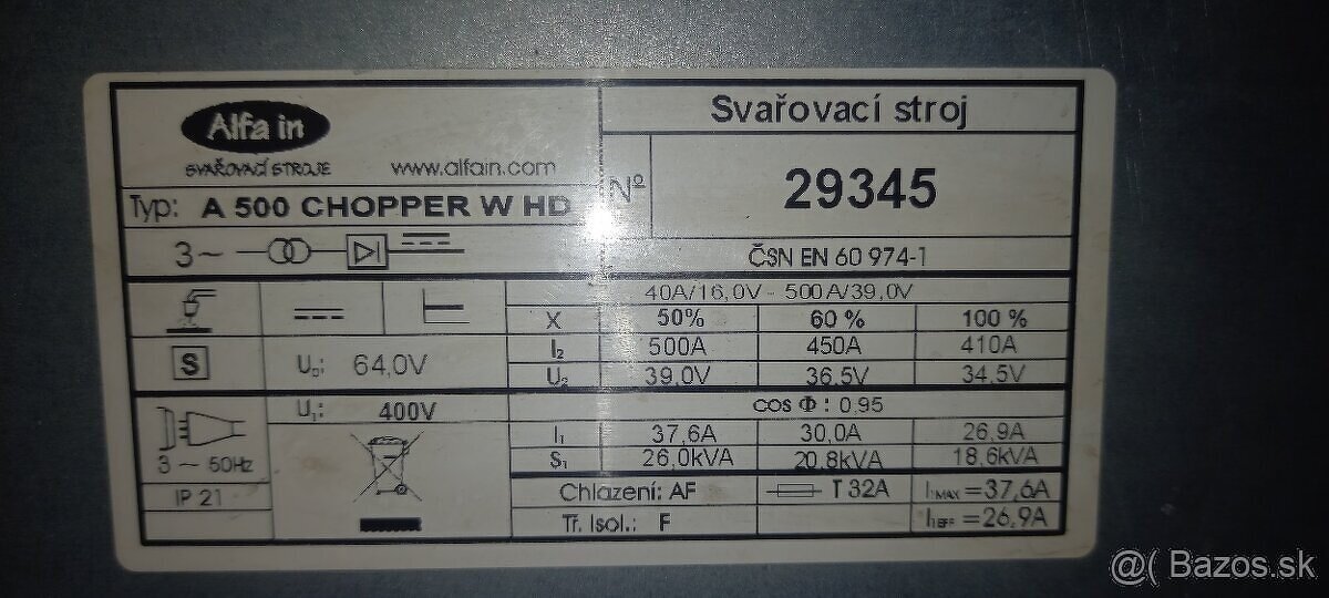 predam profi CO2 zvaracku ALFA IN - 2