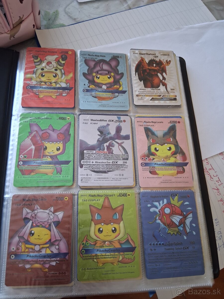 Pokemon album karty - 2