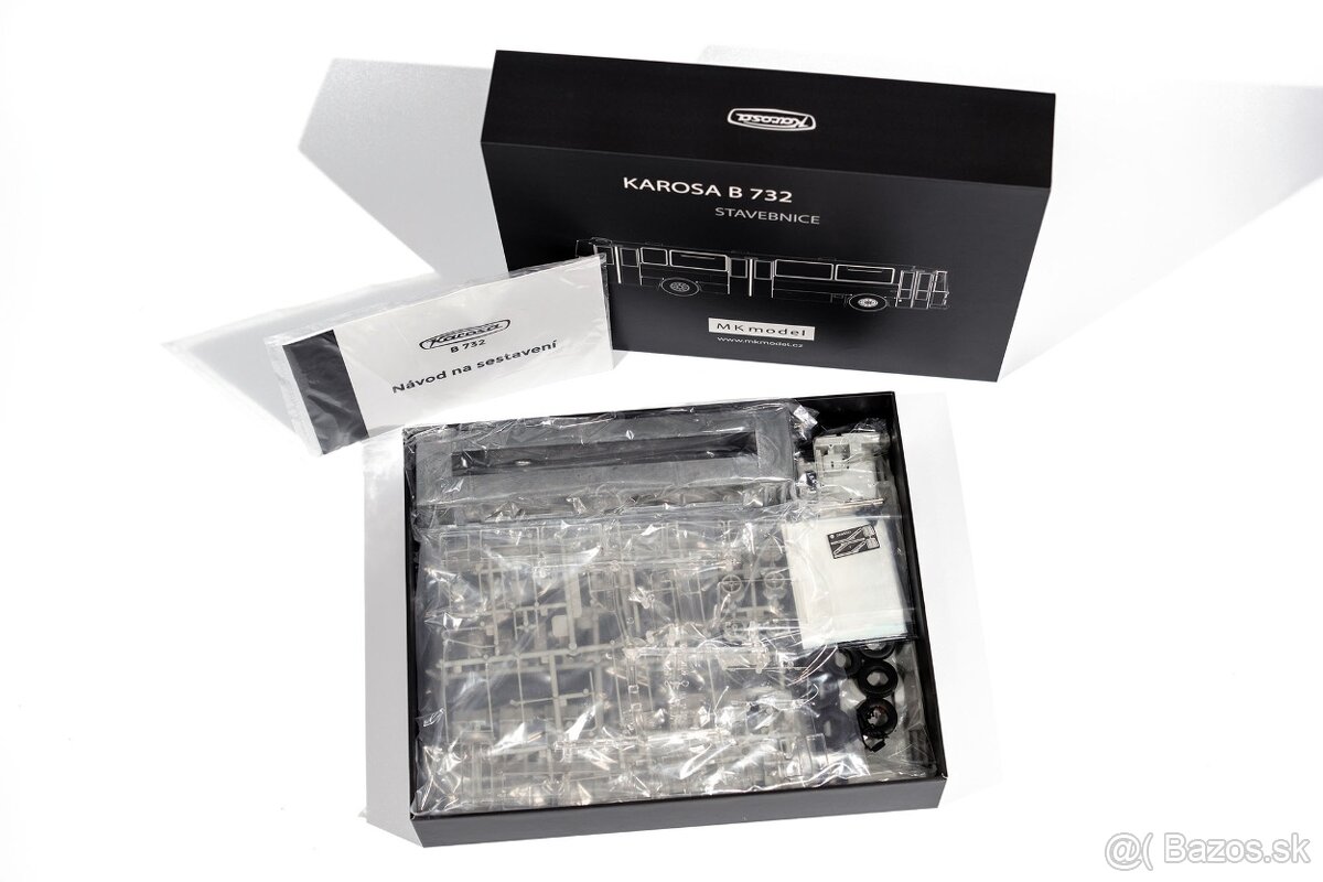 Stavebnica modelu Karosa B 732 v mierke 1:43 - 2