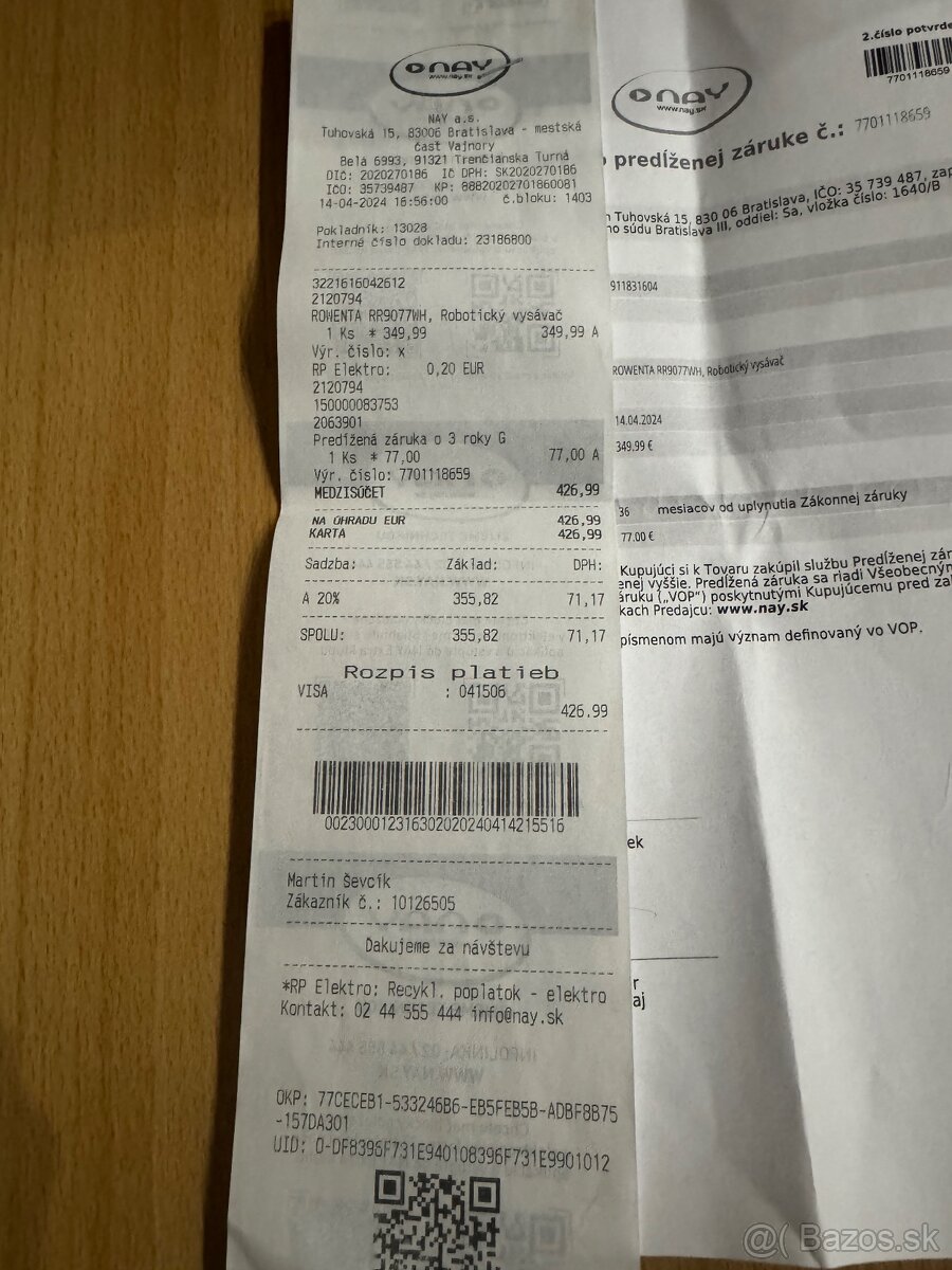 Roboticky vysavac rowenta - 2