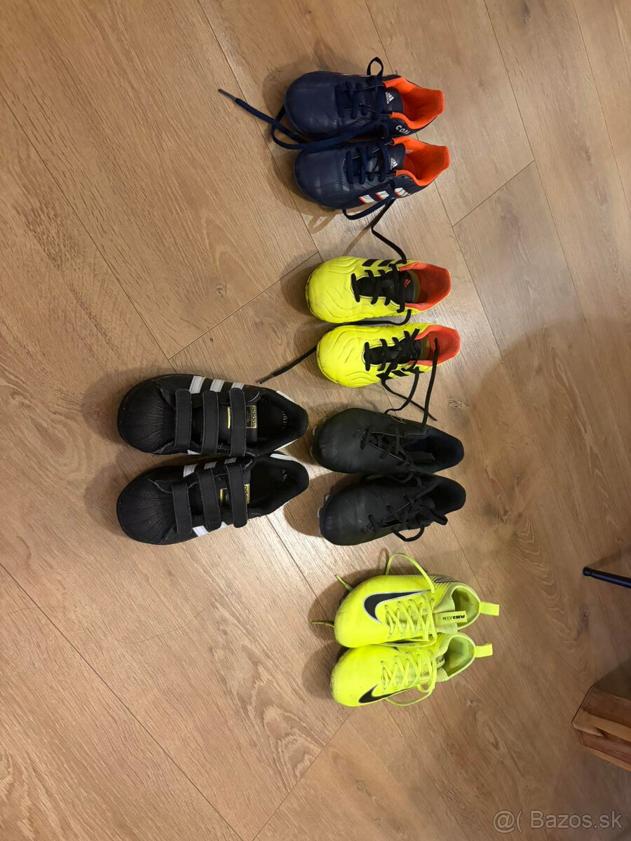 Predám detské kopačky + športové tenisky - 2