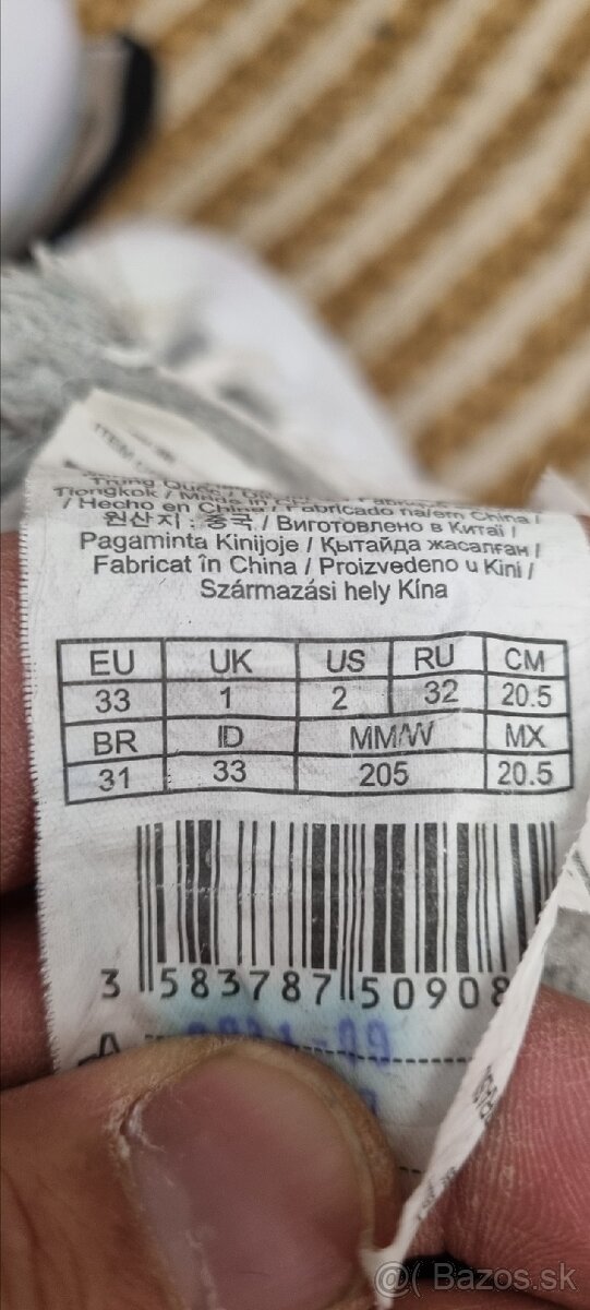 Detské korčule na ľad, č. 33decathlon oxelo - 2