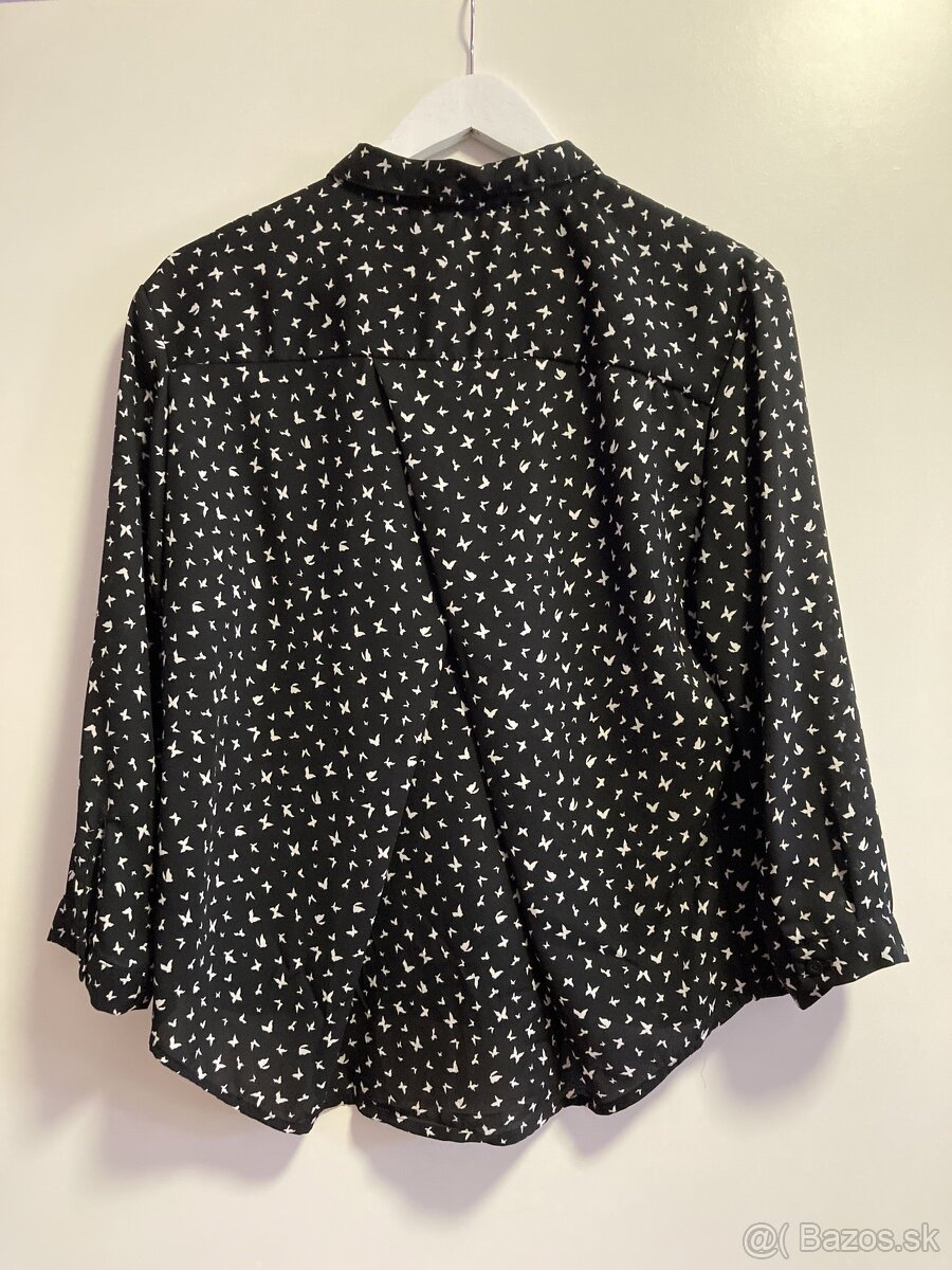 Čierna dámska blúzka - 2