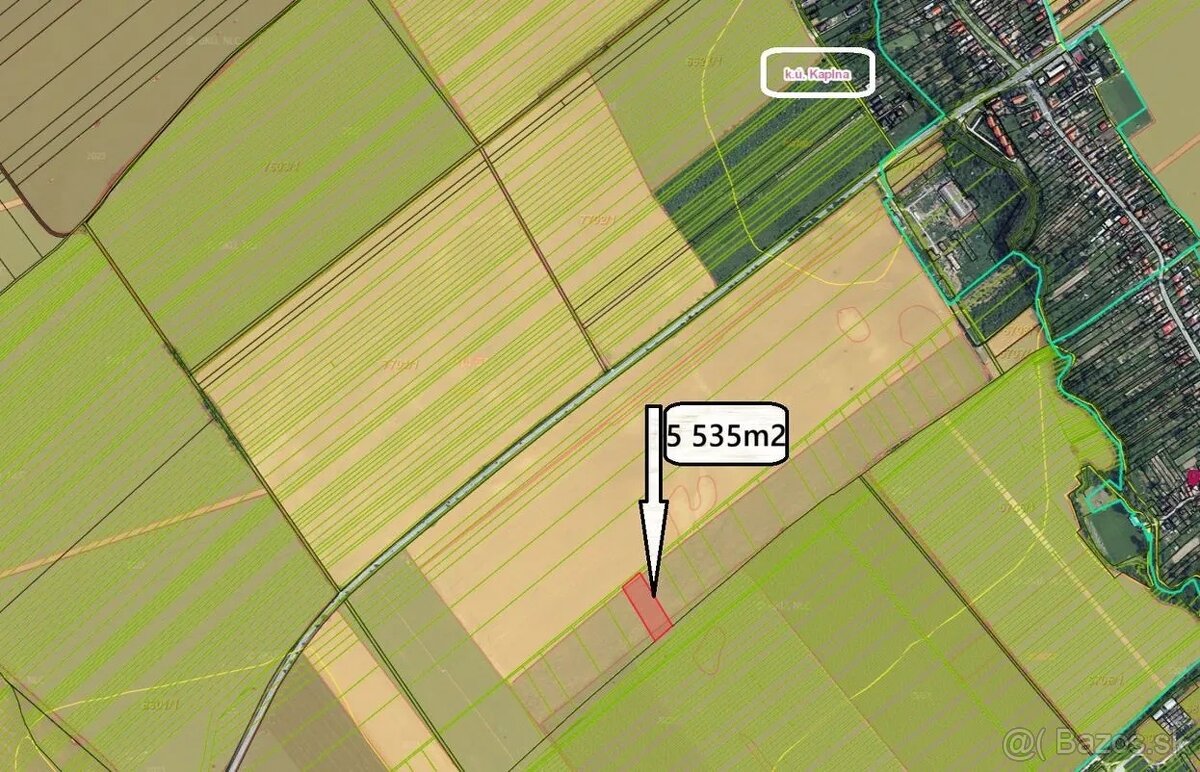 INVESTIČNÁ PRÍLEŽITOSŤ – ORNÁ PÔDA, KAPLNA - 2