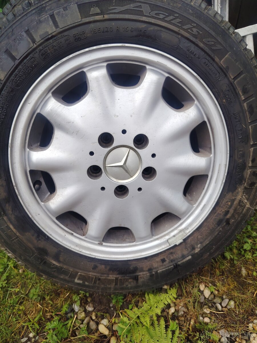 Predám Hlinik.disky Mercedes R15 - 2