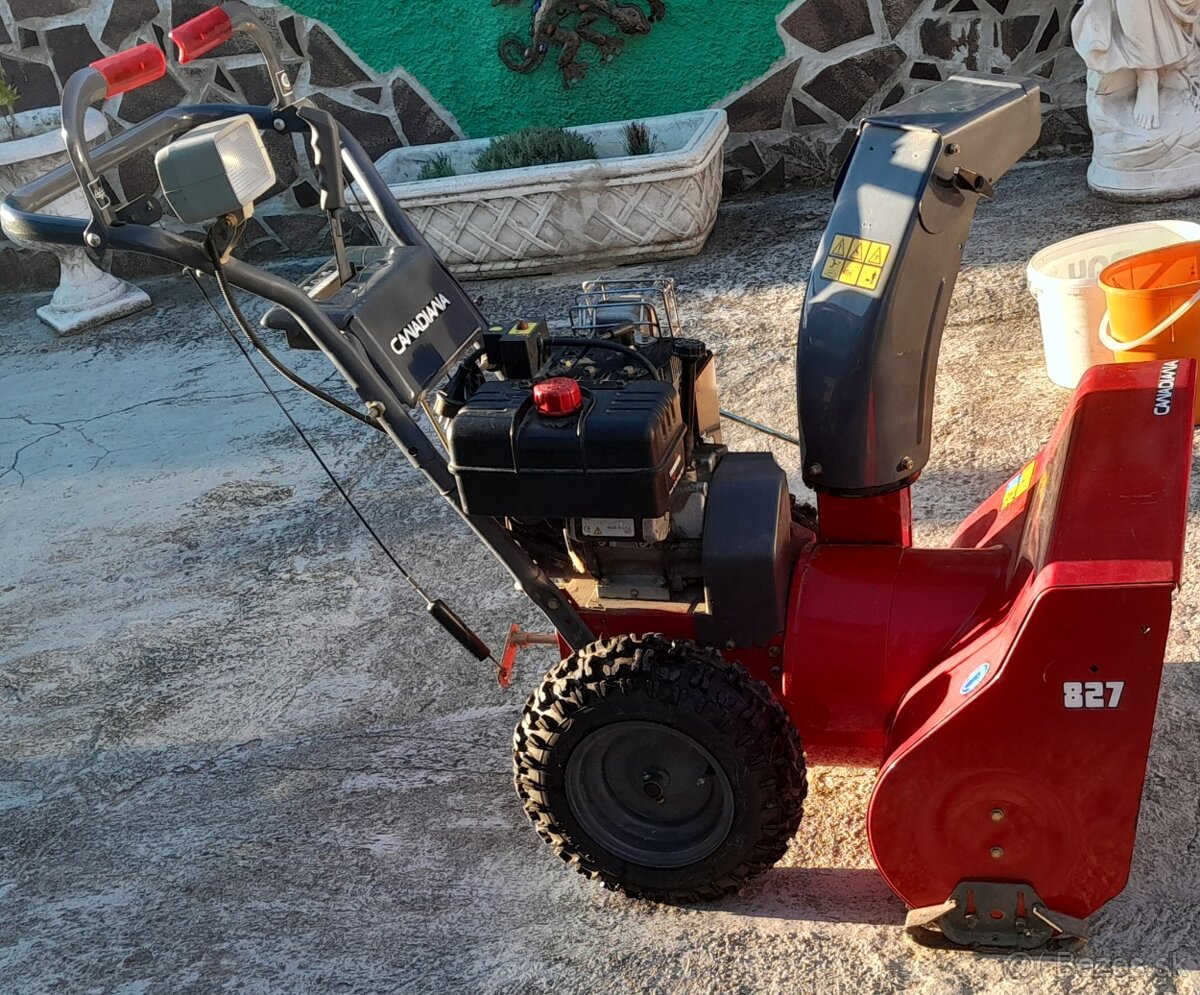 Profesionálna snezna freza - 2