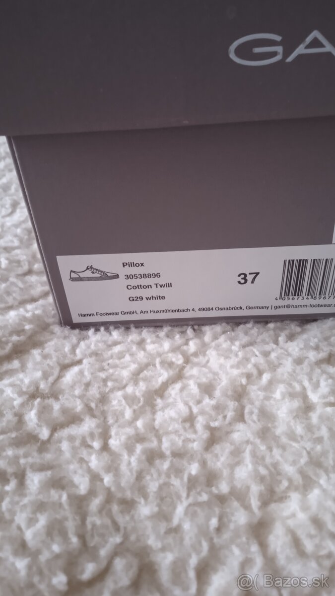 Biele tenisky Gant číslo 37 - 2
