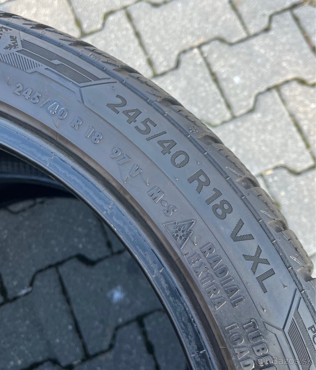 245/40 R18 Zimne Barum Top Stav 2ks - 2