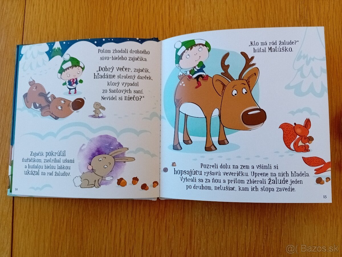 Vianočná kniha Matúško Santa potrebuje tvoju pomoc - 2