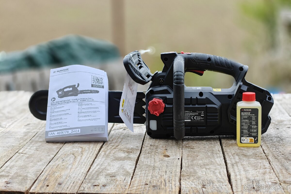 PARKSIDE • aku reťazová píla PPAKS 40-Li A1 - 2