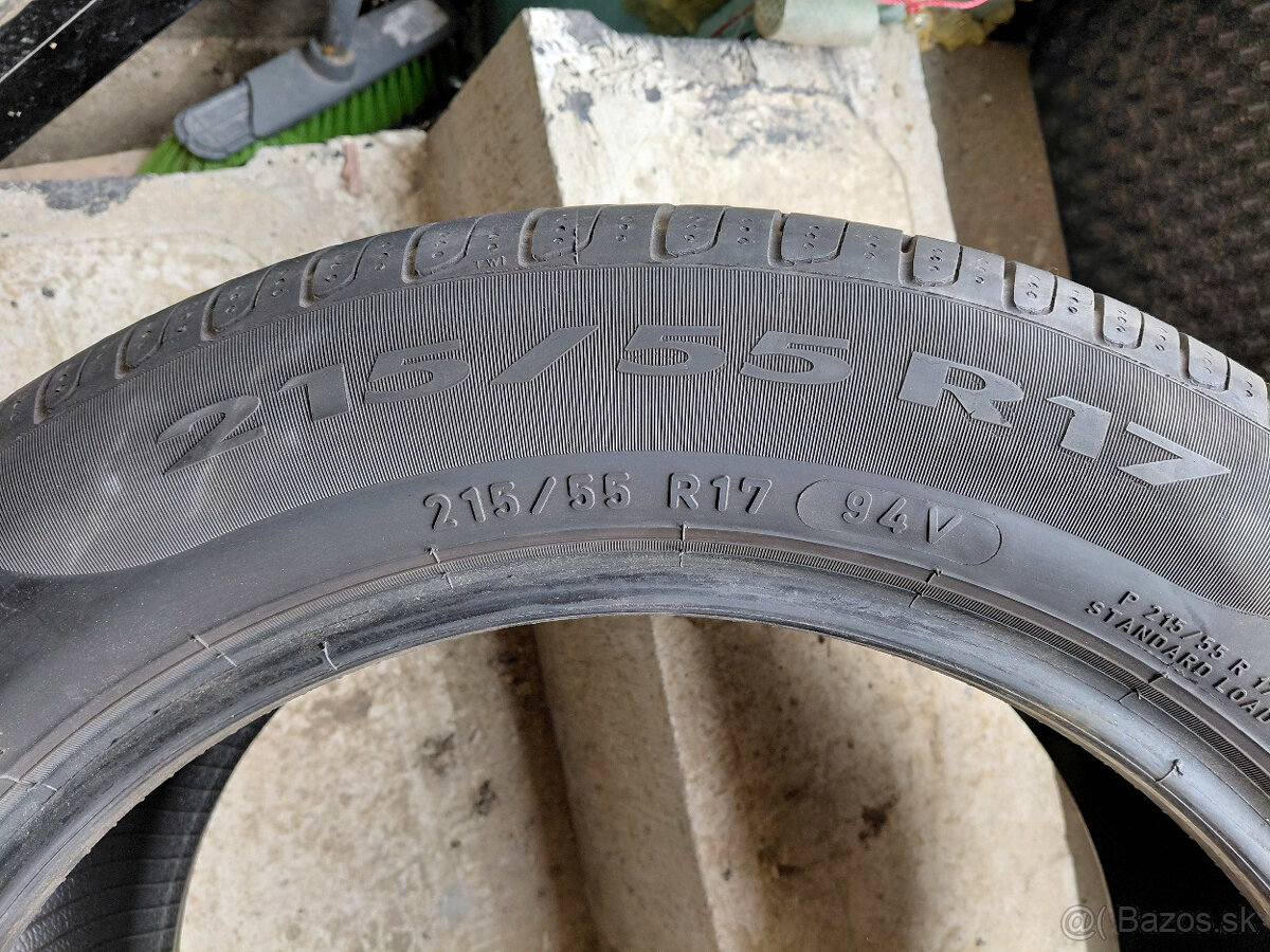 2x letne Pirelli 215/55R17 - 2
