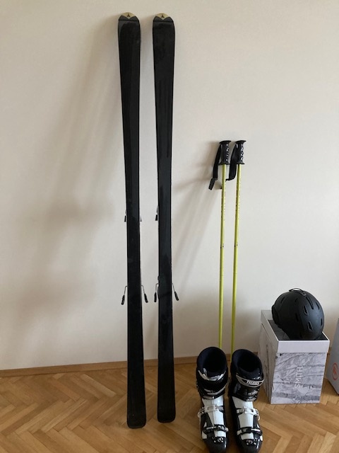 Lacno predám pánske lyže a príslušenstvo - 2