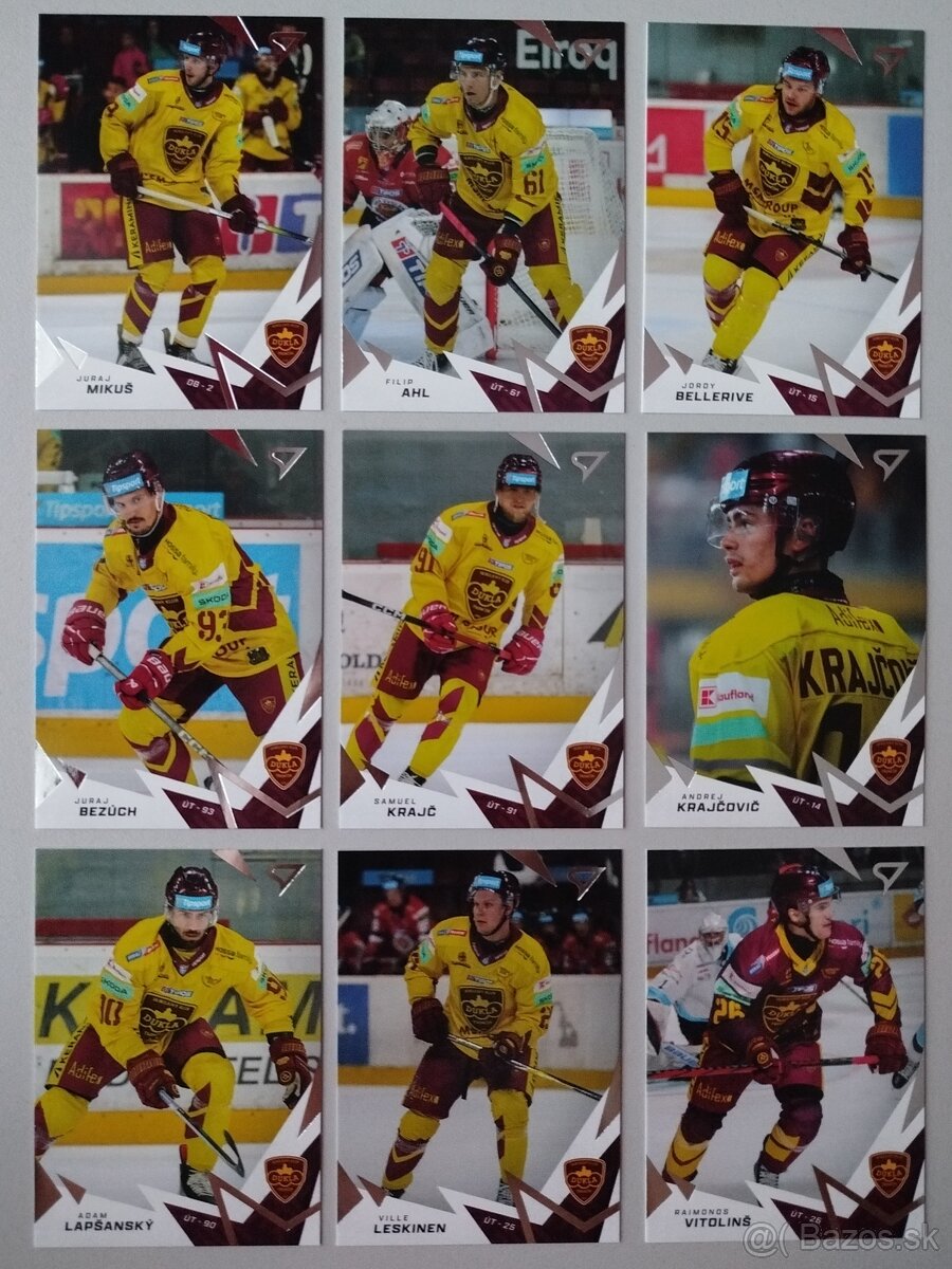 Hokejové kartičky TIPOS EXTRALIGA 2025/2026 HK DUKLA TRENČÍN - 2