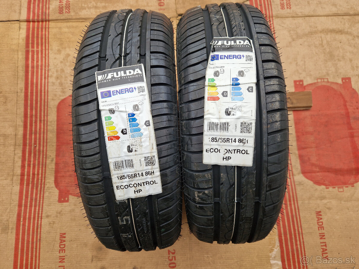185/65 r14 letne pneumatiky 2ks 185 65 14 - 2