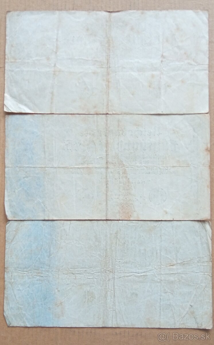 3x 500 mark 1922 - 2