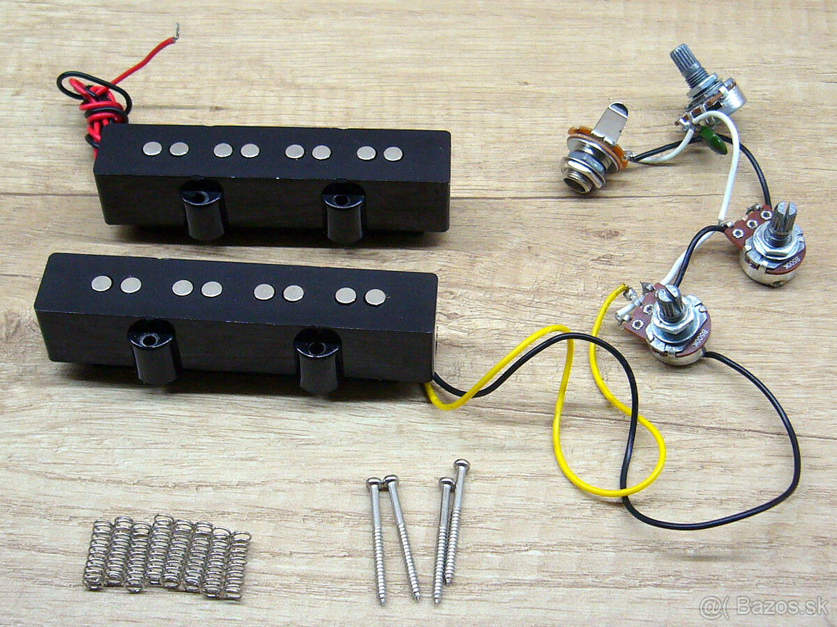 Basgitarové snímače - 2