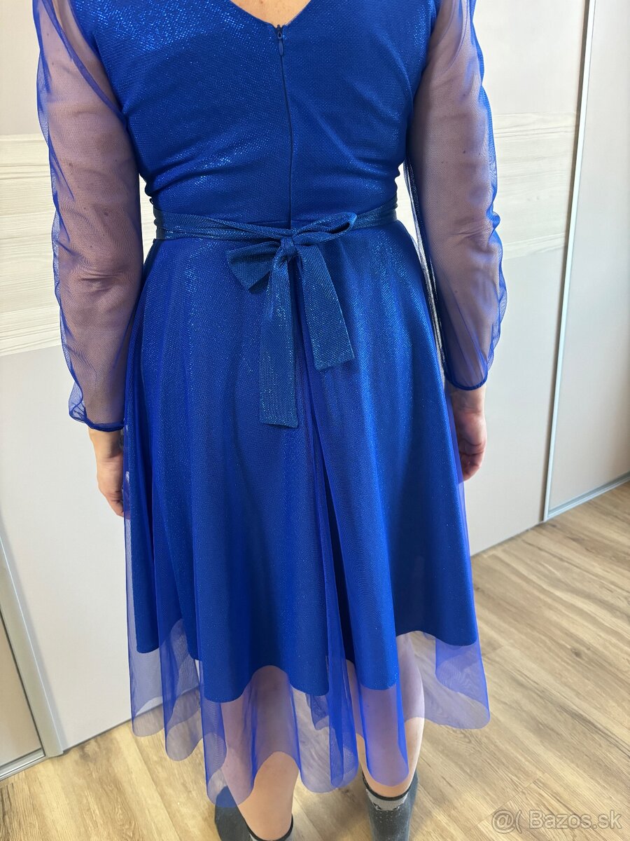 Modré šaty - 2