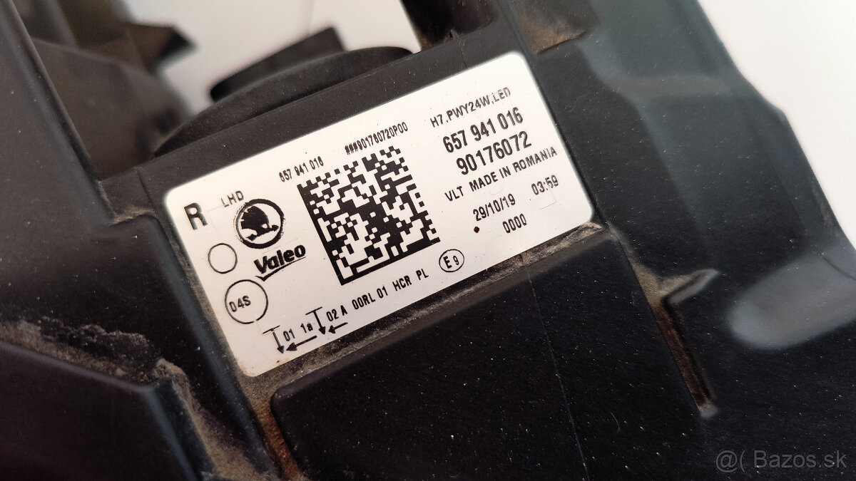 LED svetlomet pravý Škoda Scala - 2