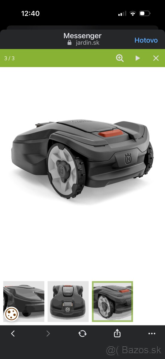 HUSQVARNA AUTOMOWER® 310 Mark II - robotická kosačka - 2