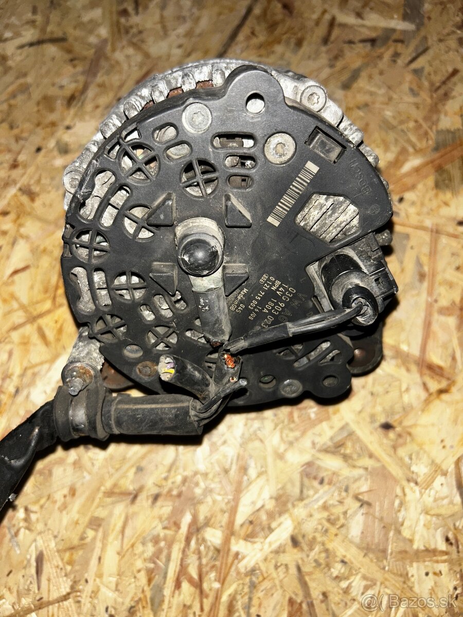 passat b6 2.0 tdi 16v cbab alternator - 2