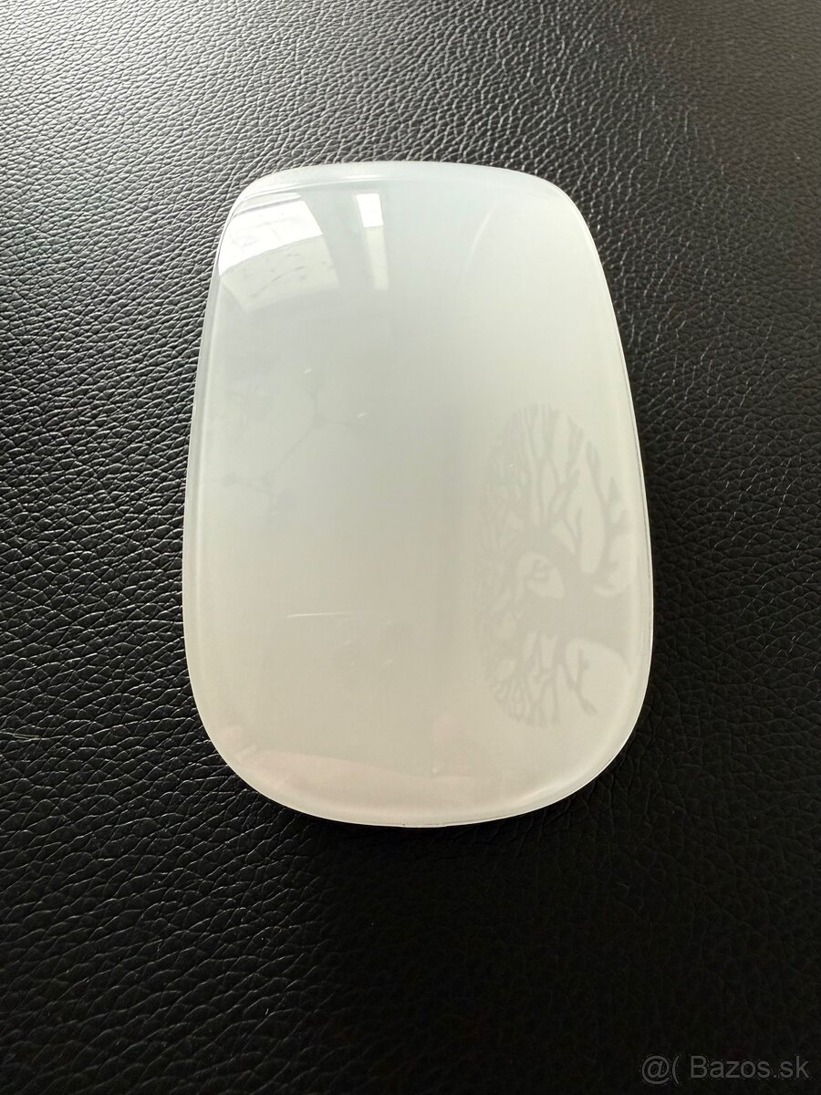 Dizajnova biela bezdrotova dotykova mys - 2