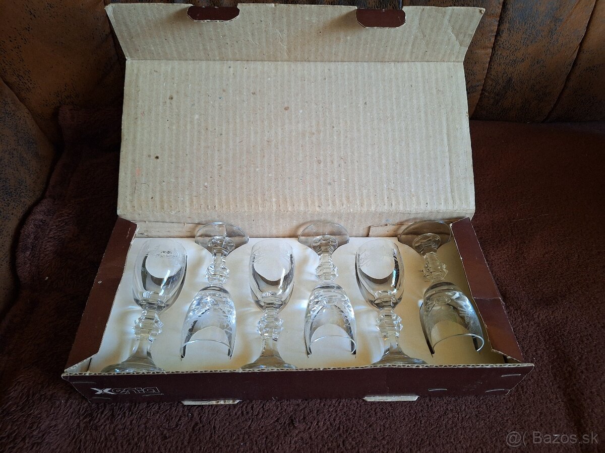 Sady pohárov Československo - 2