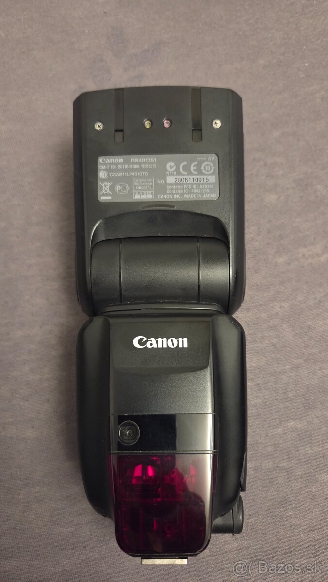 Predám blesk Canon Speedlite 600EX-RT - 2